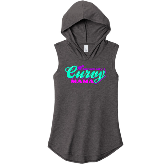 Somebody's Curvy Mama Sleeveless Hoodie