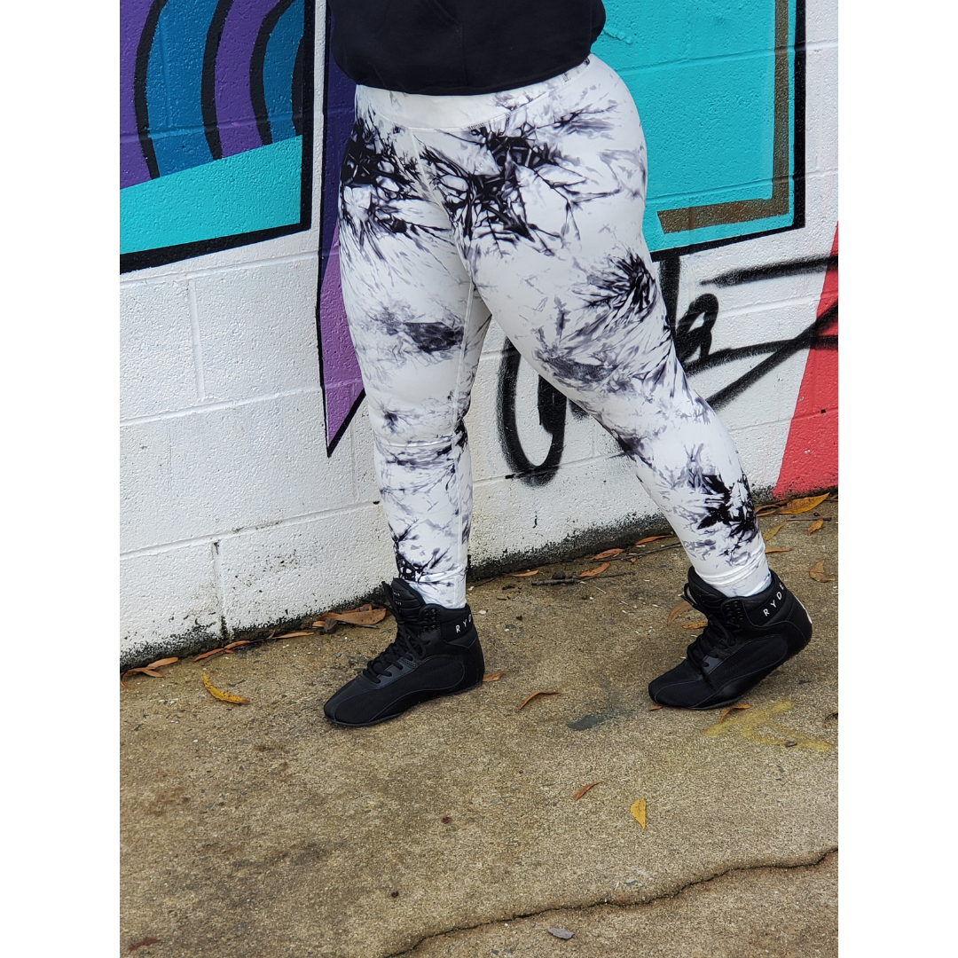 Curvy HER Tie Dye Leggings