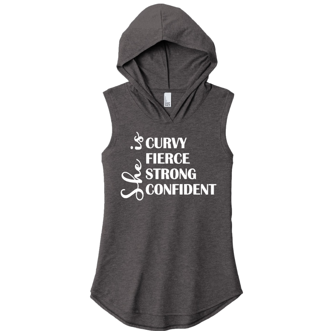 She Is____ Sleeveless Hoodie