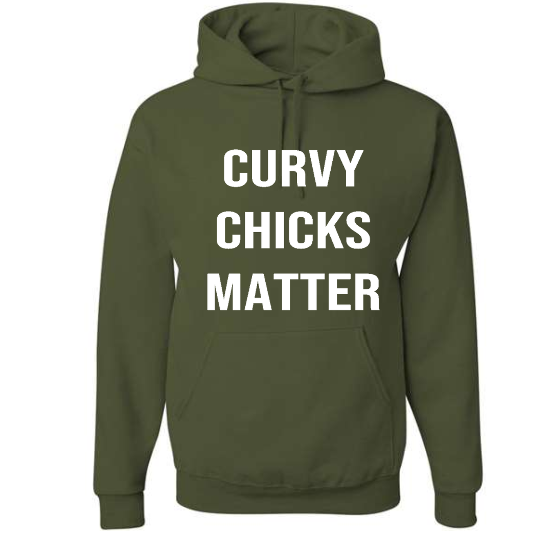 Curvy Chicks Matter Hoodie