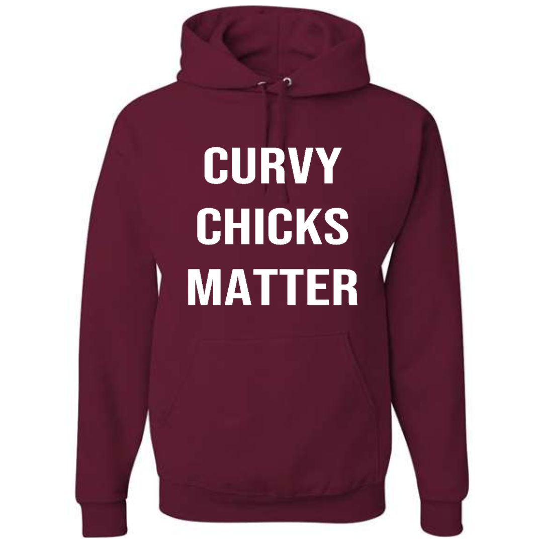 Curvy Chicks Matter Hoodie