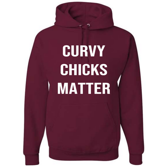 Curvy Chicks Matter Hoodie