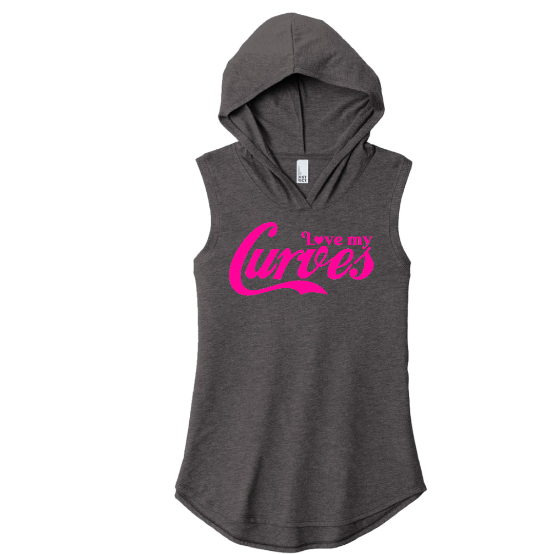 Love My Curves Sleeveless Hoodie