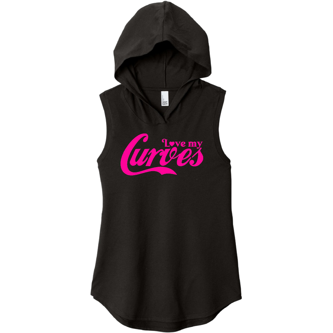 Love My Curves Sleeveless Hoodie