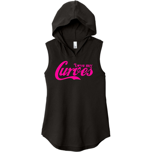 Love My Curves Sleeveless Hoodie
