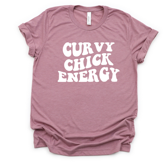 Curvy Chick Energy Tee
