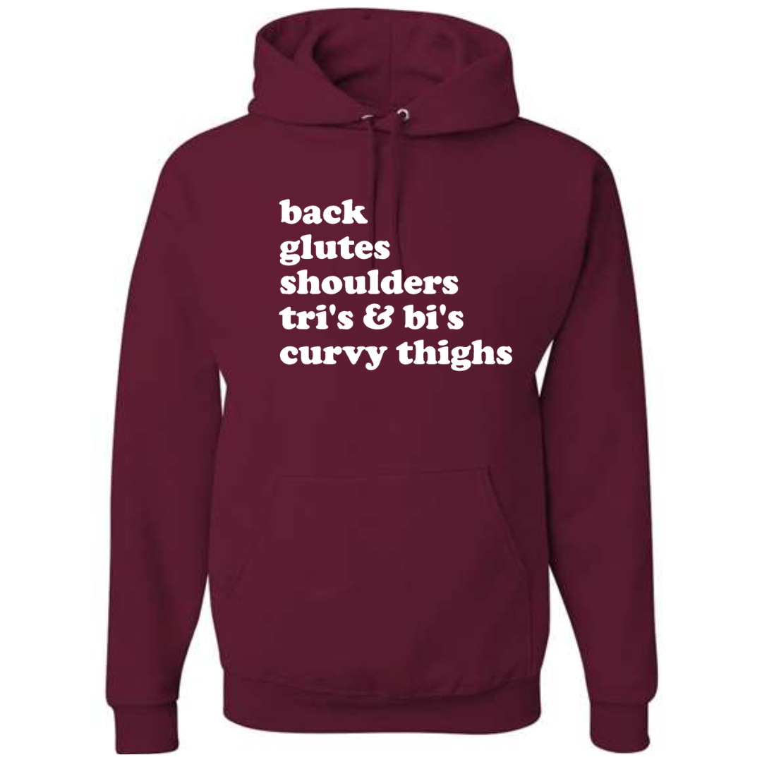 Curvy Thighs Hoodie