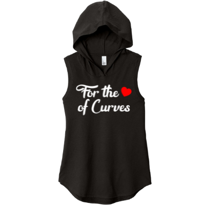 For the Love of Curves Sleeveless Hoodie