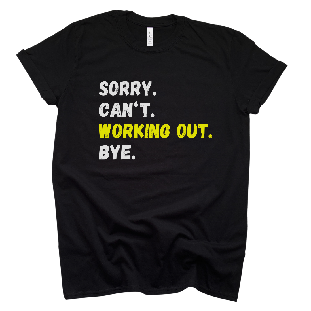 Sorry Can't Tees