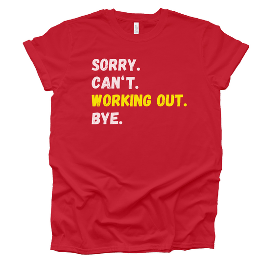 Sorry Can't Tees