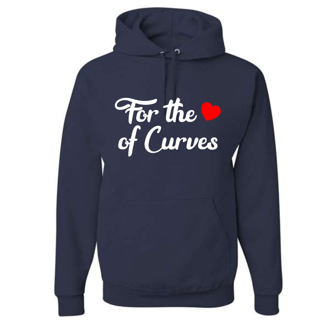 For the Love of Curves Hoodie