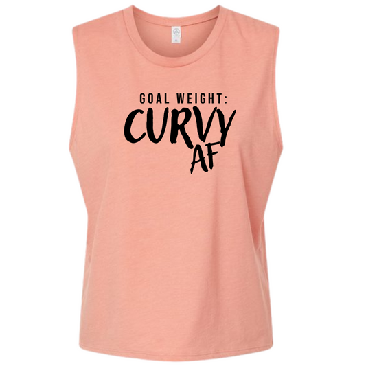 Curvy AF Muscle Tank