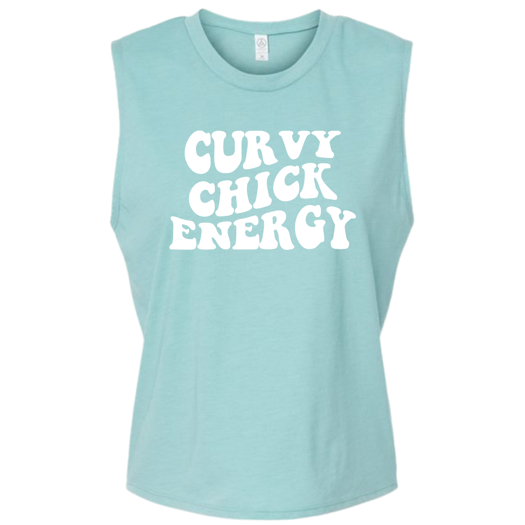 Curvy Chick Energy Muscle Tank