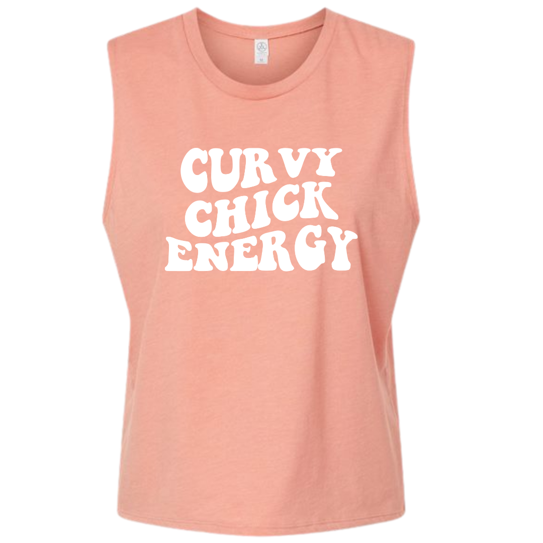 Curvy Chick Energy Muscle Tank