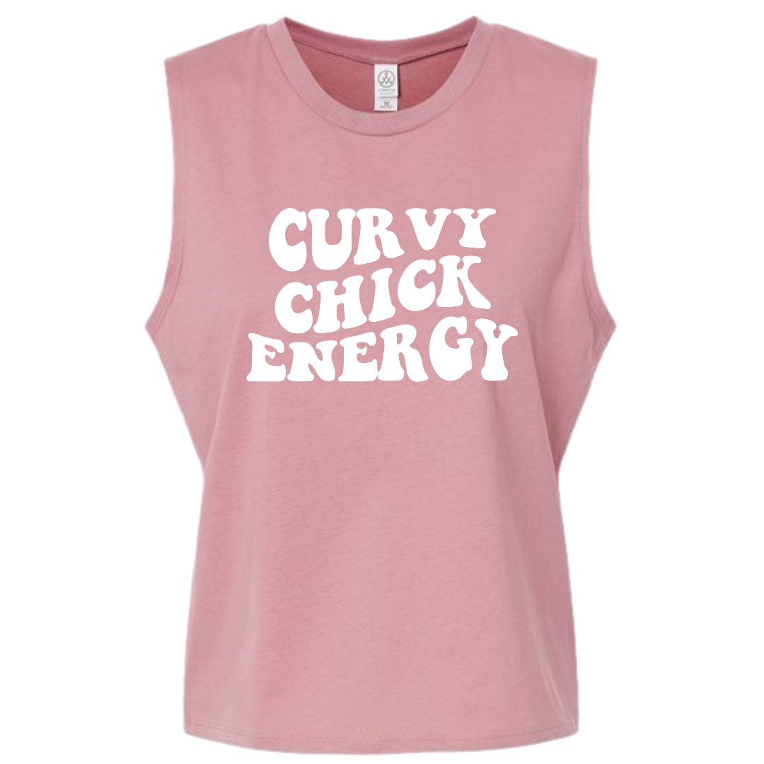 Curvy Chick Energy Muscle Tank